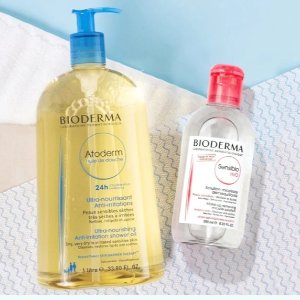 Bioderma 贝德玛 - 粉瓶卸妆水$10起、敏感肌保湿霜$21