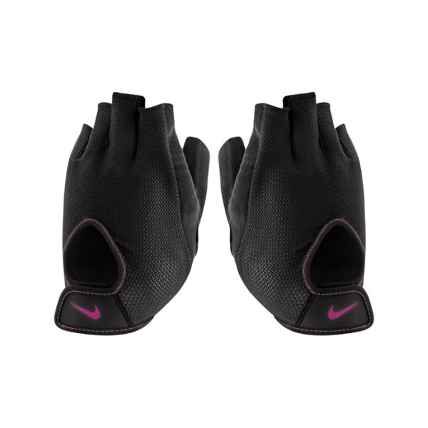 Nike Womens Fundamental手套 - Black/Vivid Pink