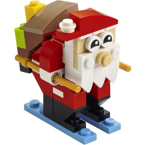 LEGO 乐高 30580 圣诞老人 圣诞气氛小摆件 可爱爆棚