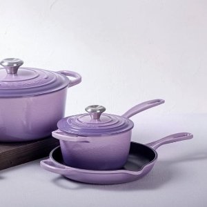 Le Creuset 铸铁锅稀缺紫色系列 高温耐热