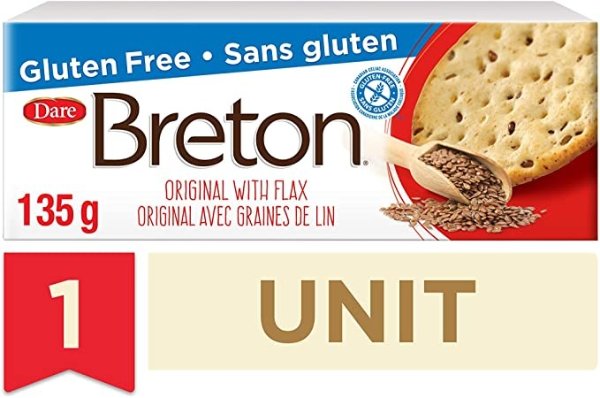 Breton 无麸质饼干 135 g 