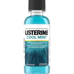 Listerine 清凉薄荷抗菌漱口水95ml 随身携带 随时清新