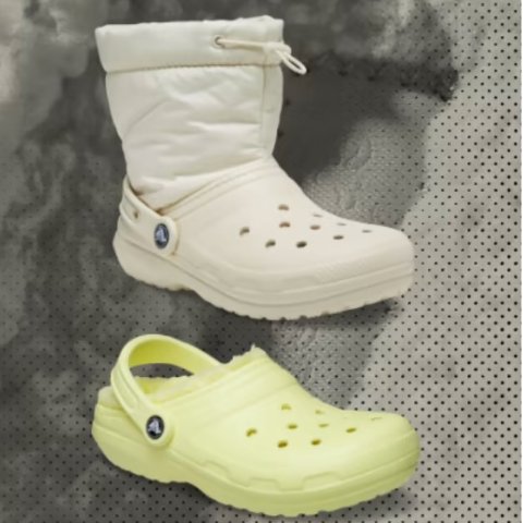 折后€31Prime Day 狂欢价：Crocs 毛毛款洞洞鞋 秋冬好物