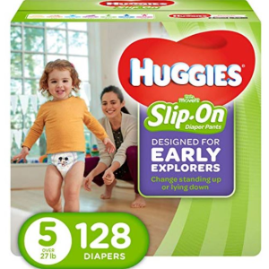 Huggies Little Movers Slip-On 拉拉裤, 4-5号