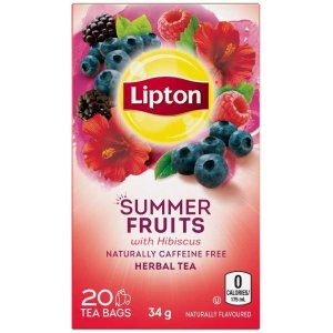 Lipton 夏日莓果风味花茶 20包 0卡0脂0咖啡因