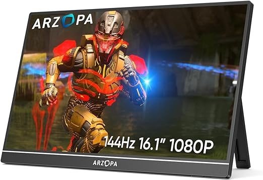 ARZOPA 16.1'' 144Hz 1080P 便携显示器