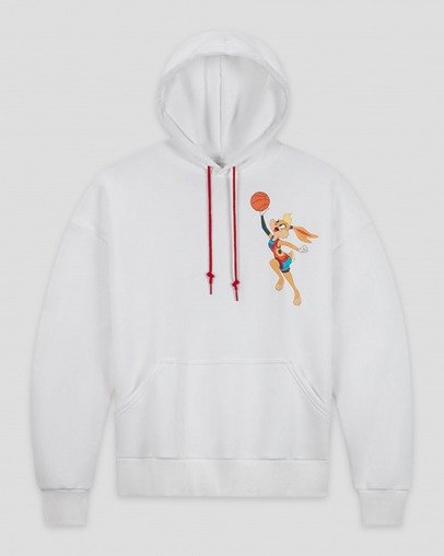 Mens Converse Space Jam A New Legacy Hoodie White