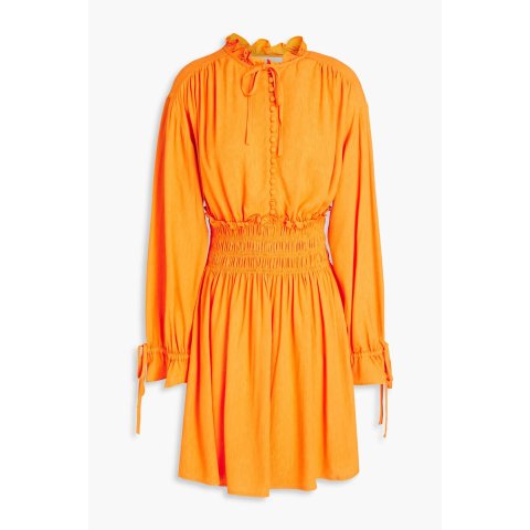 Claudie Pierlot复古收腰连衣裙