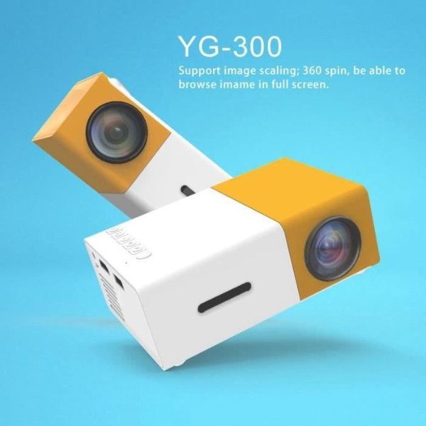 YG300 Full HD 1080p Mini投影仪