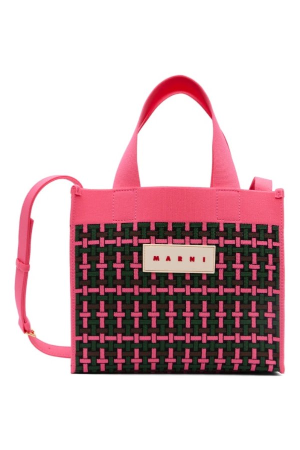 粉红色小购物袋