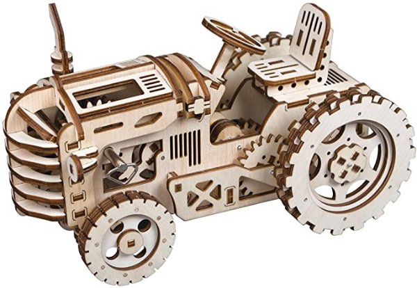 3D木制拼图-老式汽车