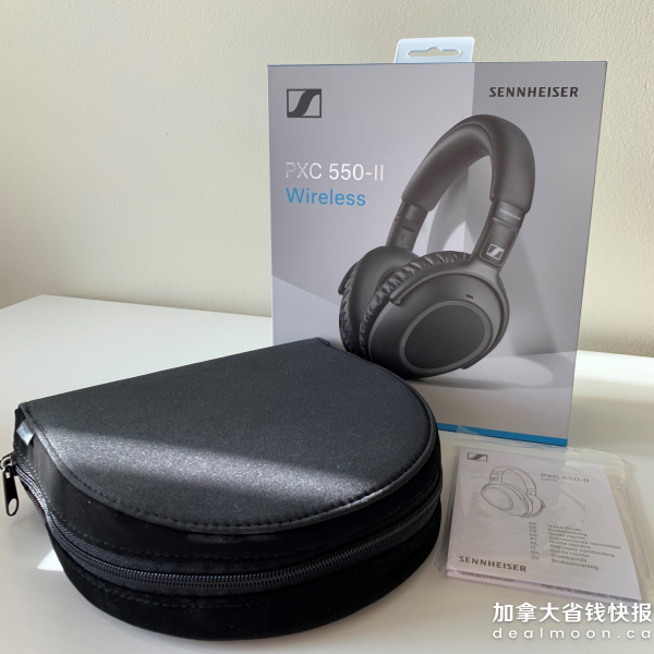 Sennheiser PXC550-II 无线降噪耳机开箱评测音质真棒,期待入手的那一天