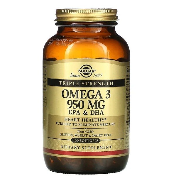 Omega-3, EPA & DHA3重鱼油软胶