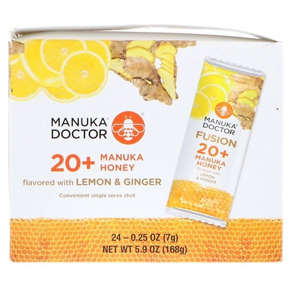 20+ Manuka Honey, 便携装 24 Sachets, 0.25 oz (7 g) Each