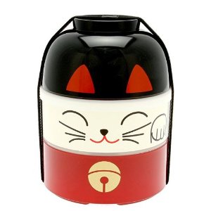 超喜感 Kotobuki 日系幸运猫大号便当盒
