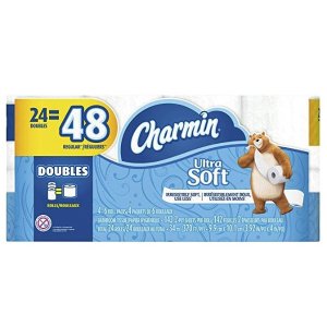 Charmin 超柔软厕纸24卷超大卷（相当普通48卷）