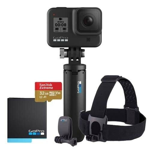 HERO8 Black 运动相机、SD卡、附件包套装
