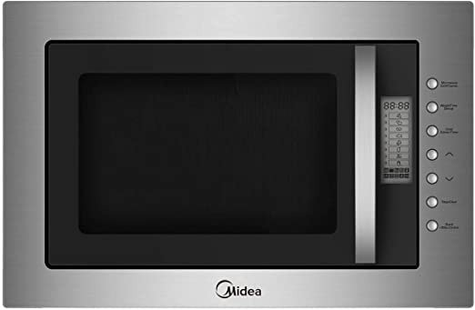 Midea Stainless Steel Built-in Frameless Microwave Oven, 25 Litre Capacity, Silver