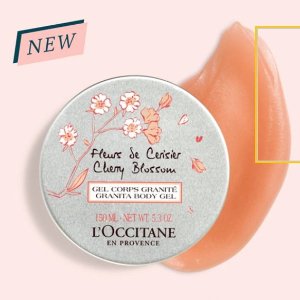 L'occitane 樱花系列全新出发 收限量身体乳