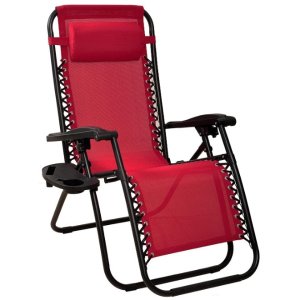 BalanceFrom 可调节零重力躺椅 可折叠式设计