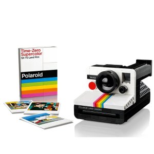 Lego预定中，2024/1/1上市Polaroid OneStep SX-70 相机 21345