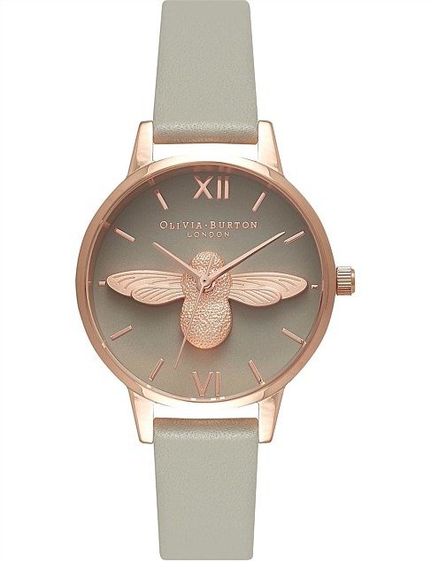 Midi Moulded Bee Animal Motif Watch