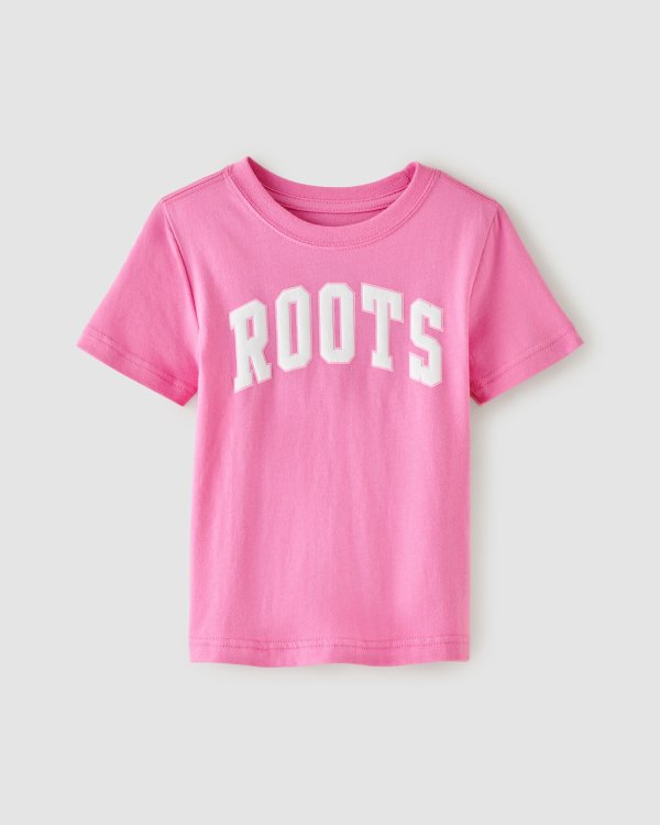 儿童 Barbie™ X Roots T 恤