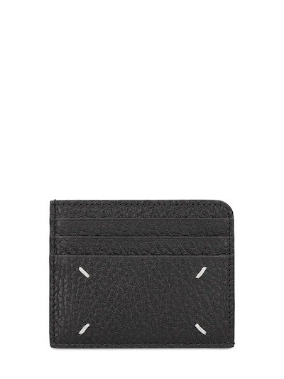 Leather 缝线卡包