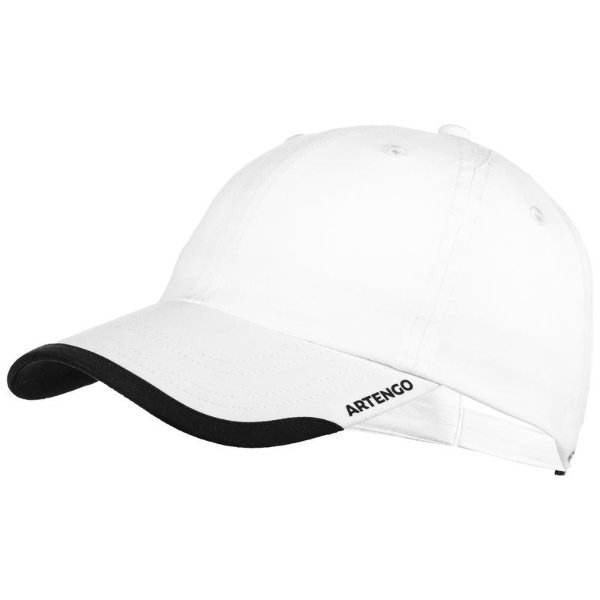 白色软质网球帽
