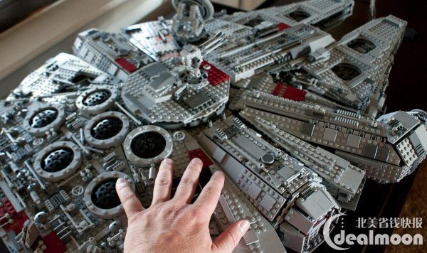 lego 星战系列 终极收藏版新千年隼 乐高史上最大套装$799.