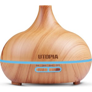 史低价：Utopia Home 300毫升LED香薰超声波加湿器