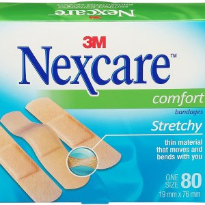 Nexcare 舒适透气创可贴80张 不含乳胶粘性好