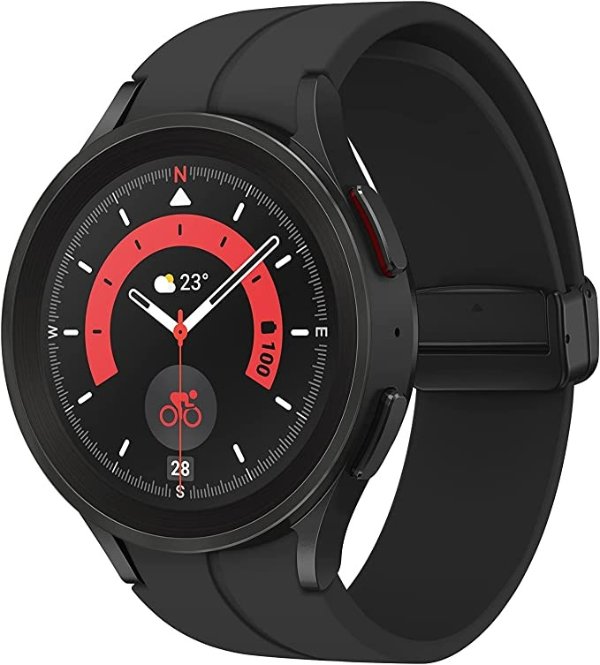 Galaxy Watch 5 LTE, Pro (45mm), Black Titanium