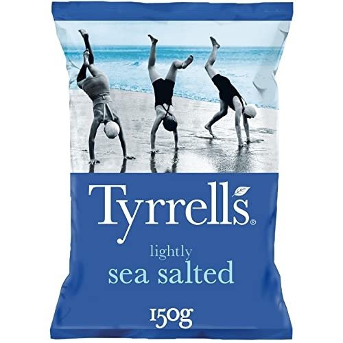 TYRRELL'S - 海盐味 150G x 4包