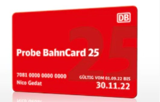 Bahncard 25免费送3个月！快来试试手气Bahncard 25免费送3个月！快来试试手气