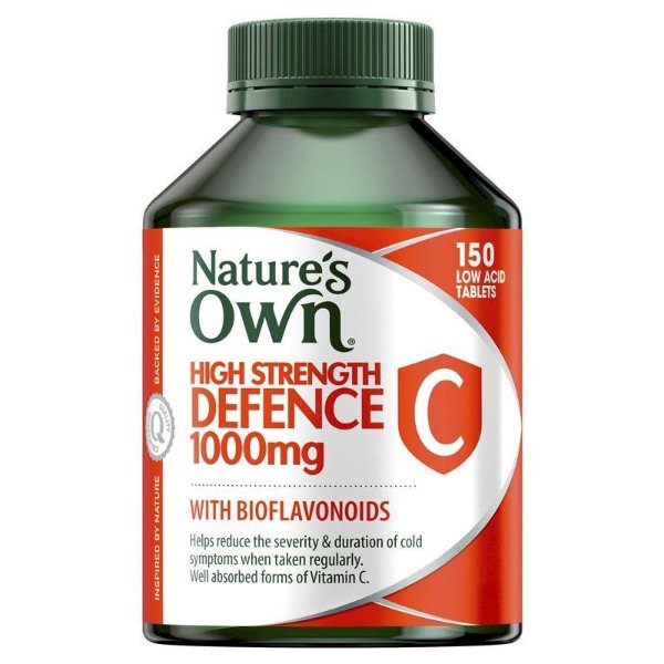  High Strength Defence C 1000mg 150 Tablets 