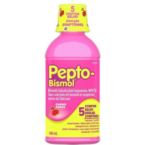 Pepto Bismol小粉瓶 缓解腹泻|胃酸|恶心|消化不良等肠胃不适