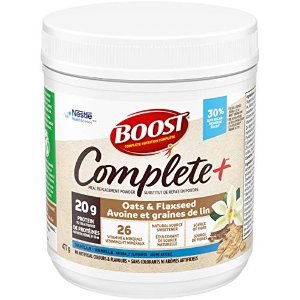 香草口味Boost Complete+ 燕麦亚麻籽代餐粉