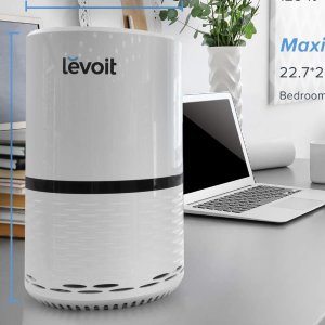 史低价：Levoit 空气净化器 清除99.97%空气颗粒 超静音带小夜灯