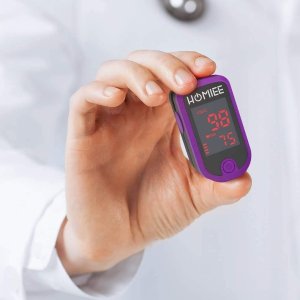 Homiee 血氧仪 指尖监测 精度测量血氧含量监控脉搏