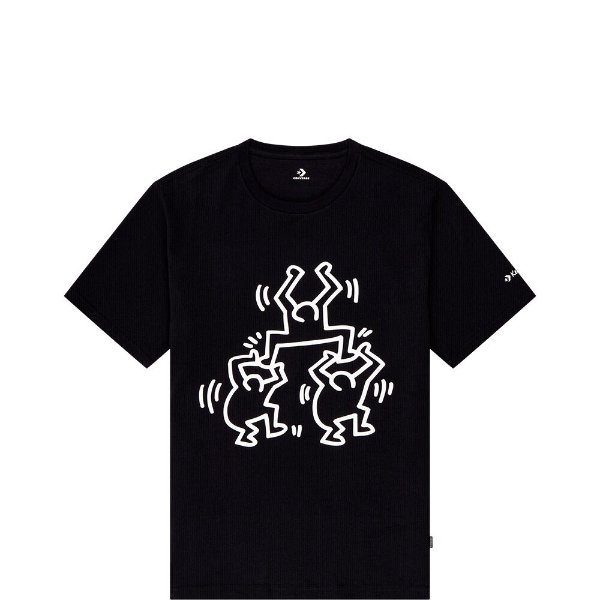 x Keith Haring 联名黑色T恤