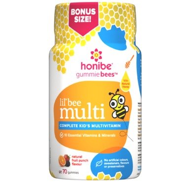 Honibe 儿童蜂蜜营养软糖 60颗 