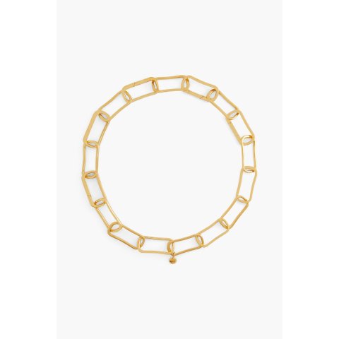 18-karat gold vermeil 锁骨链