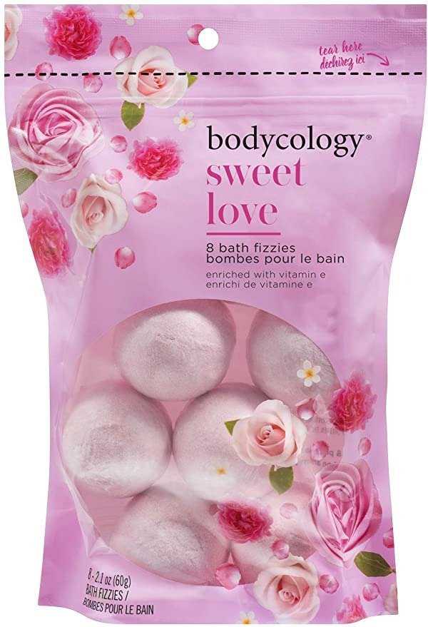 Bodycology 玫瑰泡澡球8个