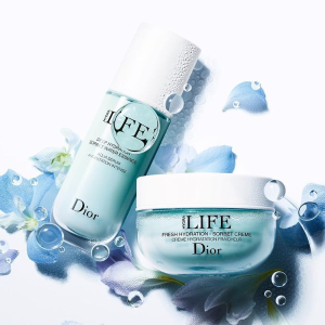 Dior迪奥 LIFE系列补水保湿3件套 含面霜正装+超美化妆包
