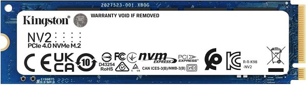 NV2 1TB M.2 2280 NVMe PCIe4.0 x4 QLC 固态硬盘