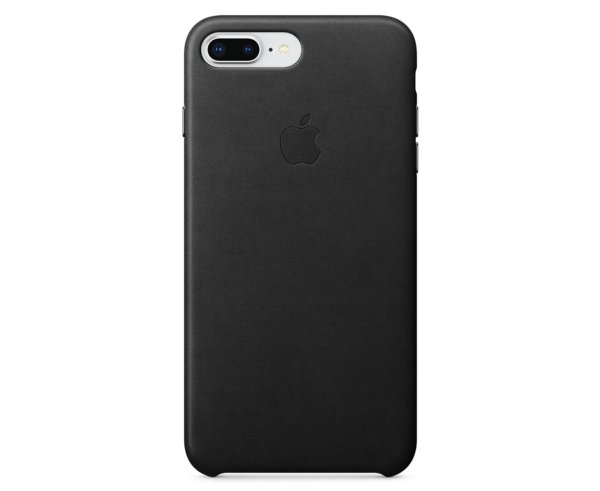 皮革手机套 For iPhone 7 Plus/8 Plus - 黑色