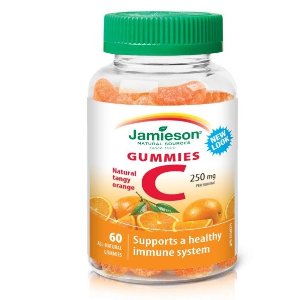 Jamieson 健美生维生素C软糖60粒 酸甜橘子味