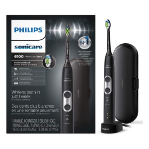 史低价：Philips Sonicare 6100电动牙刷 三种模式  黑色款好价