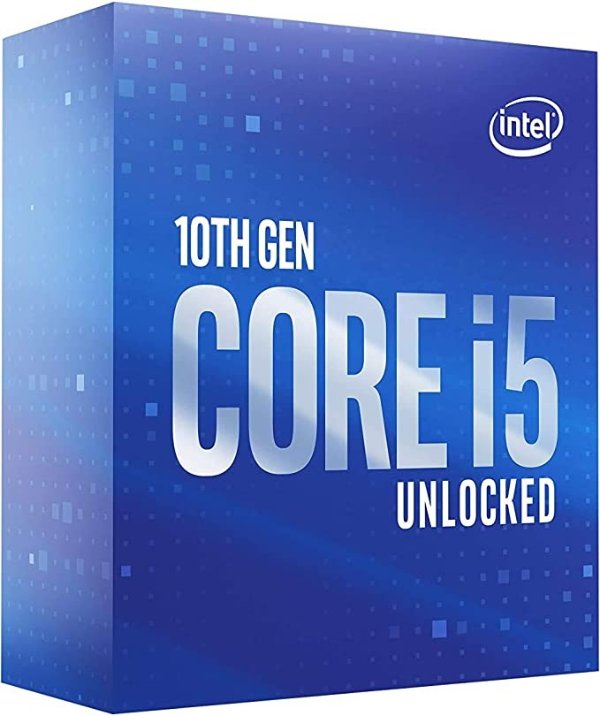 Core i5-10600K CPU 4.1GHz (4.8GHz Turbo) LGA1200 10th Gen 6-Cores 12-Threads 12MB 95W UHD Graphic 630 Retail Box 3yrs Comet Lake ~BX8070811600KF